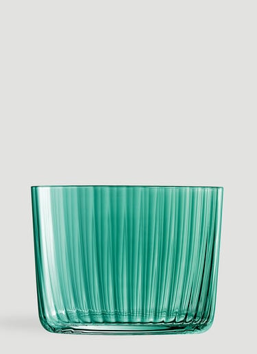Set of Four Gems Tealight Holders LSA International Set of Four Gems Tealight Holders Green wps0670035