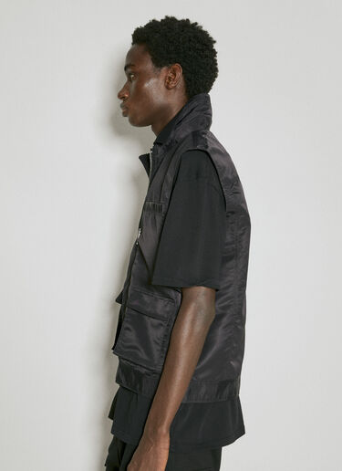 Han Kjøbenhavn Nylon Cargo Vest Black han0154004