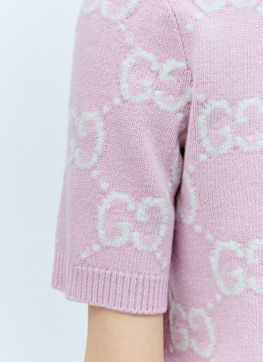Gucci GG 针织羊毛上衣 粉色 guc0255029