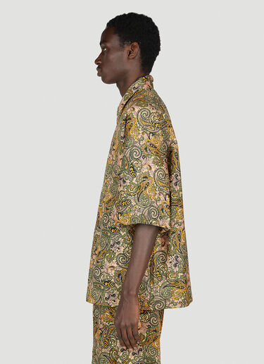 NOMA t.d. Colour Block Shirt Beige nma0152005