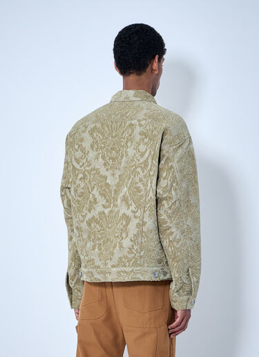 Junya Watanabe Patterned Denim Jacket Beige jwn0164001