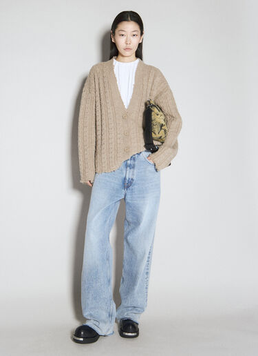 MM6 Maison Margiela 平织裤腰牛仔裤 蓝色 mmm0254011