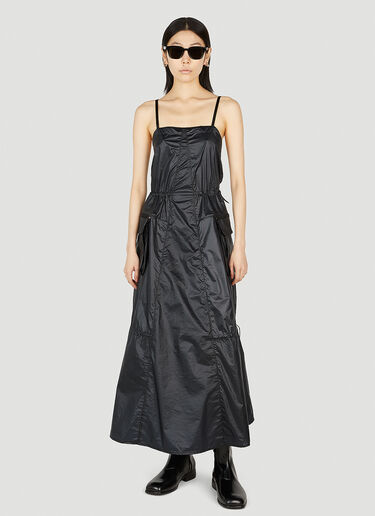 Our Legacy Parachute Maxi Dress Black our0252004