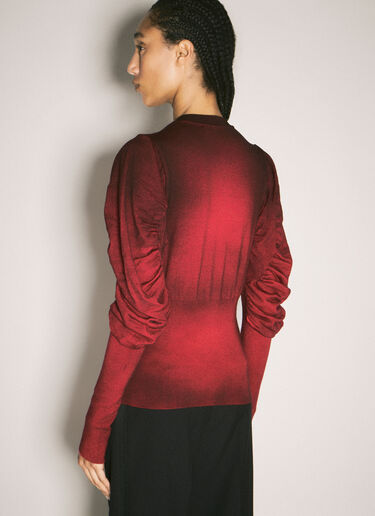 Vivienne Westwood Eli Wool Cardigan Red vvw0258043