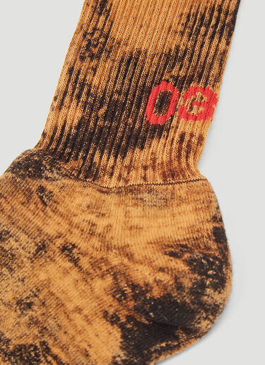 Logo Motif Socks 032C Logo Motif Socks Black cee0342017