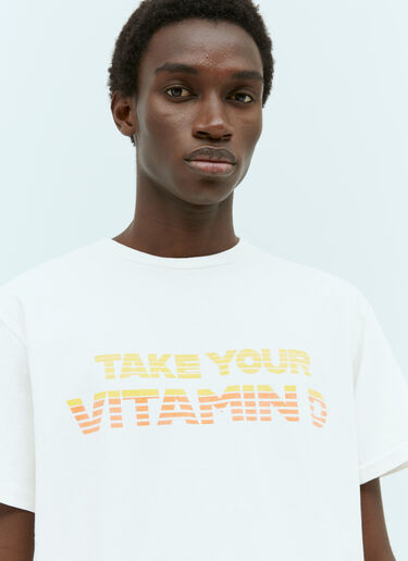 Gallery Dept. Vitamin D T-Shirt White gdp0153026