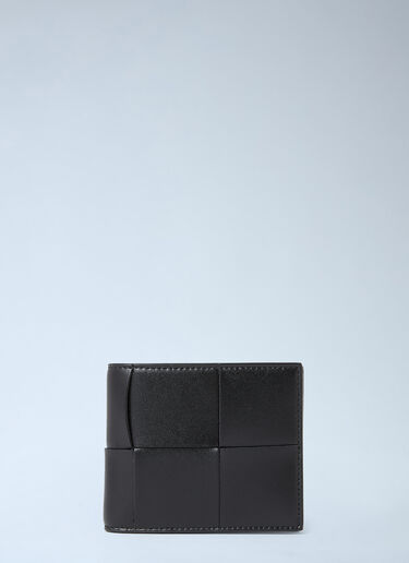 Bottega Veneta Intreccio 双折钱夹 黑色 bov0153048