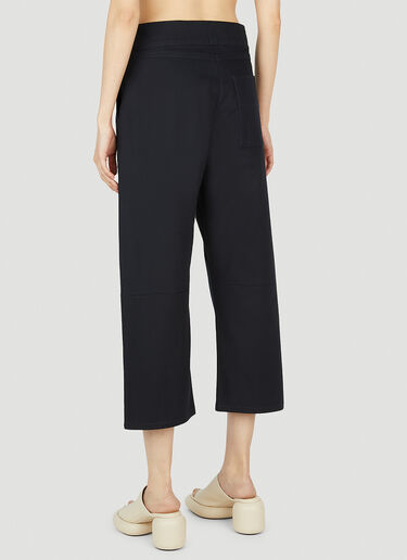 Jil Sander+ Cropped Wide Leg Pants Black jsp0251012