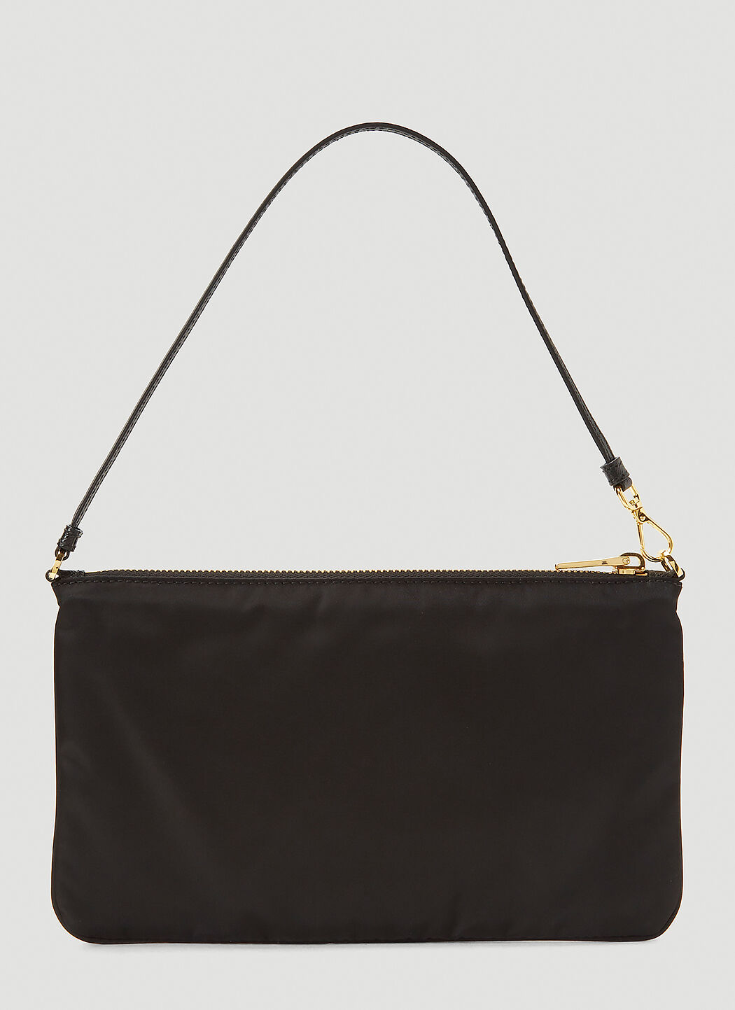 Prada mini vega logo plaque bag online