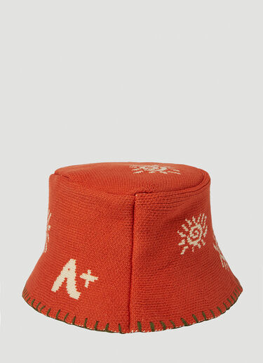P.A.M. Symbols Knitted Bucket Hat Orange pam0350004