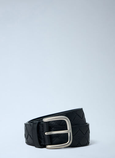 Braided Belt Bottega Veneta Braided Belt Black bov0163012