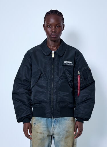Alpha Industries CWU-45 ヘリテージ ボンバージャケット ブラック alp0366002