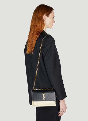 Saint Laurent Sunset 单肩包 黑色 sla0251096