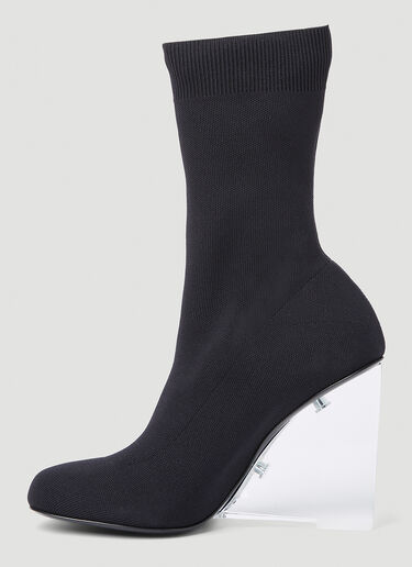 Alexander McQueen Shard 高跟靴 黑色 amq0252012