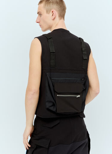 Space Available Utility Recycled Vest Black spa0356009