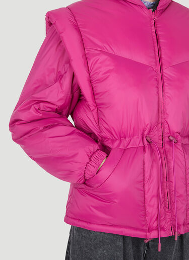 Isabel Marant Darshayo Detachable Sleeve Jacket Pink ibm0249051