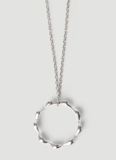 Pendant Necklace Maison Margiela Pendant Necklace Silver mla0151071