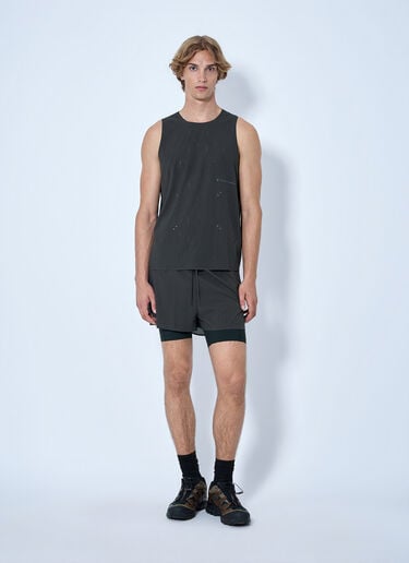 LN-CC® - On x PAF: Zero Singlet Tank Top - Black On x PAF Zero Singlet Tank Top Black onr0365002
