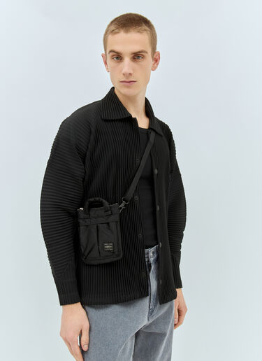Porter-Yoshida & Co Mini Helmet Crossbody Bag Black por0358004