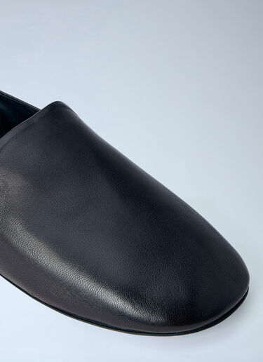 The Row Casa Slippers Dark Brown row0265018