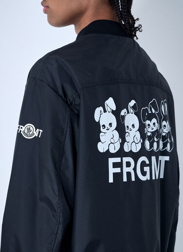 Moncler x FRGMT Hiroshi Fujiwara Ostafa Bomber Jacket Black mfr0160061