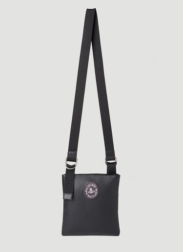 Vivienne Westwood Biogreen 星环斜挎包 黑色 vvw0152093