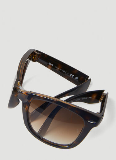 Ray-Ban Wayfarer 可折叠太阳镜 棕色 lrb0351007