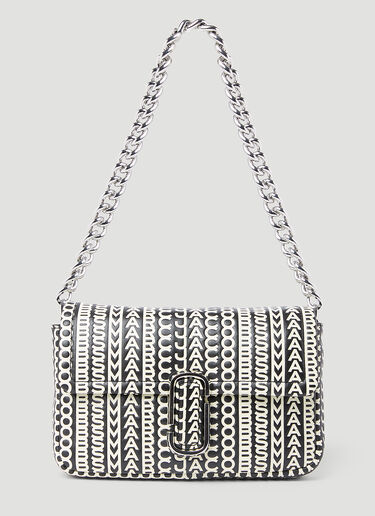 Marc Jacobs The Monogram Leather J Marc Shoulder Bag Black mcj0253030