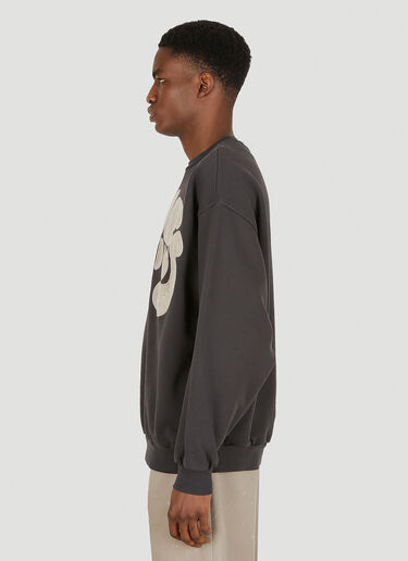 Acne Studios Embroidered Sweatshirt Dark Grey acn0150032