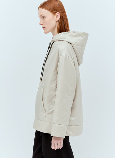 Max Mara Rerversible Parka White max0255051