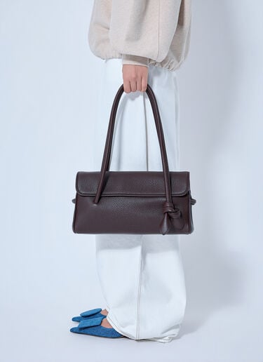 LN-CC® - Jacquemus: Le Turismo Long Handbag - Dark Brown Jacquemus Le Turismo Long Handbag Dark Brown jac0266039