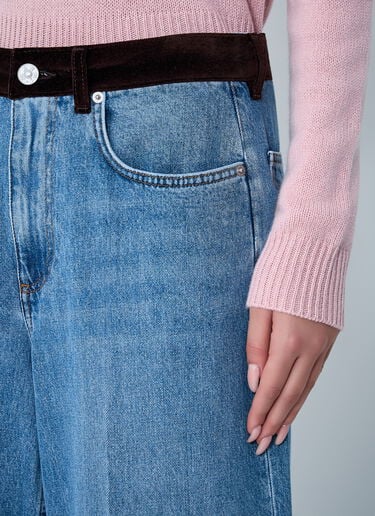 Jeans With Velvet Belt Marni Jeans With Velvet Belt Denim mni0262005