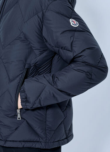 LN-CC® - Moncler: Arvouin Hooded Diamond-Quilted Short Down Jacket - Black Moncler Arvouin Hooded Diamond-Quilted Short Down Jacket Black mon0266004