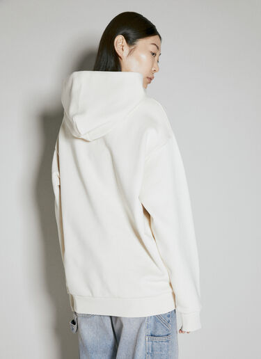 로고 후드 스웨트셔츠 Vivienne Westwood 로고 후드 스웨트셔츠 베이지 vvw0254002