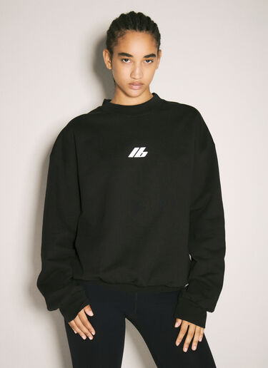 Balenciaga Activewear Crewneck Sweatshirt Black bal0257001