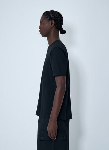 Cotton Jersey T-Shirt Comme des Garçons Homme Cotton Jersey T-Shirt Black cdh0162006