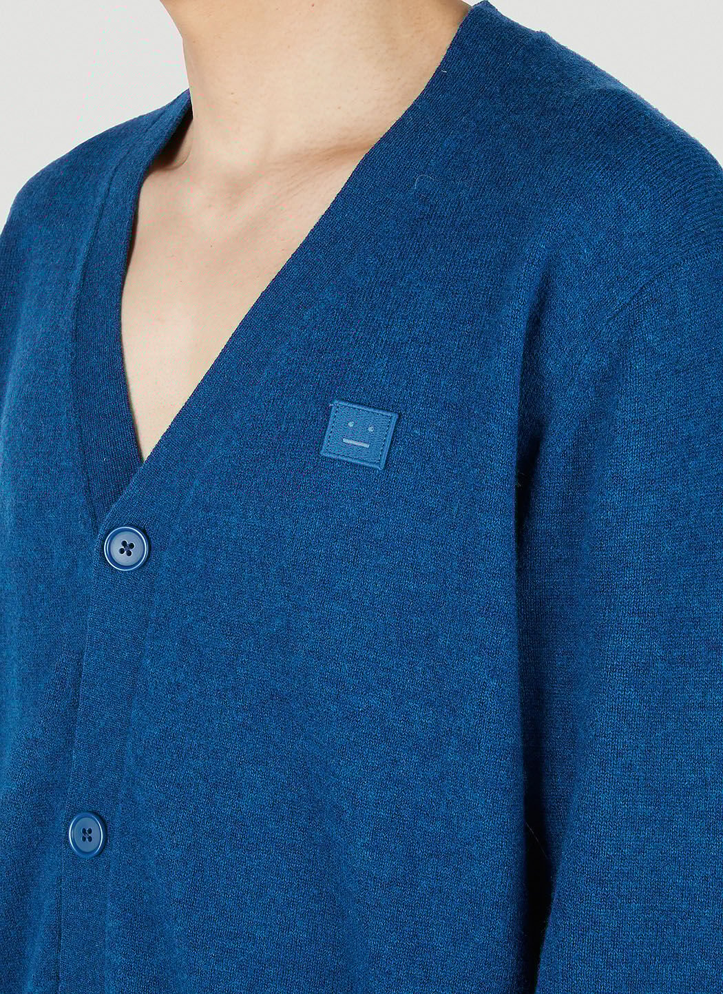 Acne studios neve face cardigan cheap