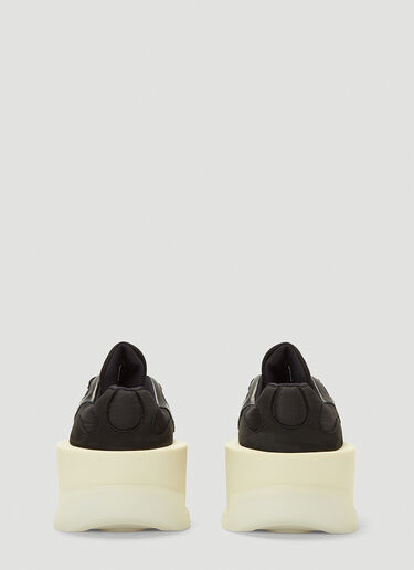 MM6 Maison Margiela Panelled Chunky Sole Sneakers Black mmm0241036