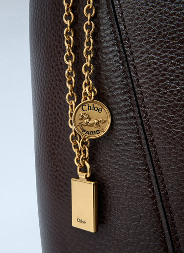 Chloé Small Spin Handbag Brown chl0262044