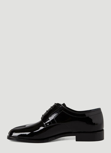 Maison Margiela Tabi Lace-Up Oxford Shoes Black mla0145022
