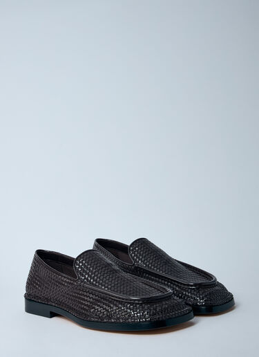 Bottega Veneta 造型乐福鞋  棕色 bov0160008