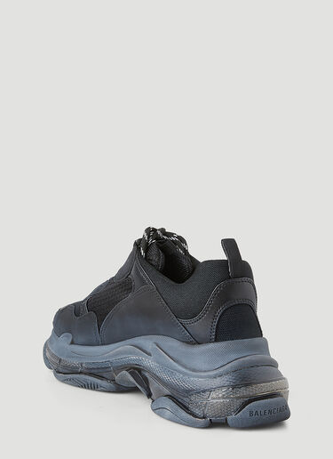 Balenciaga Triple S Clear Sole Sneakers Black bal0147017