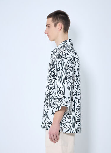 Jacquemus La Chemise Aloe Shirt White jac0160007