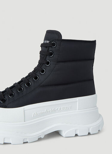 Alexander McQueen Tread Slick Technical Padded Boots Black amq0246027