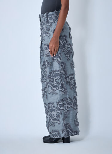 Fil Coupe Suiting Big Pleat Pants GANNI Fil Coupe Suiting Big Pleat Pants Grey gan0261012