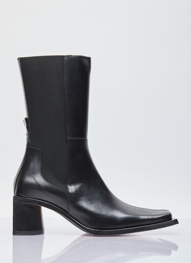 Miista Minnie Leather Boots Black mii0255008