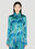 Acne Studios Bow Print Shirt Blue acn0252007