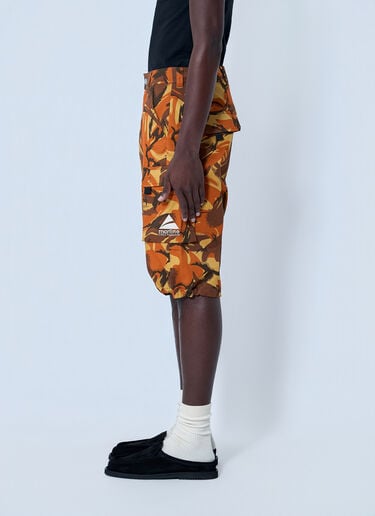 Martine Rose Printed Cargo Shorts Orange mtr0164009
