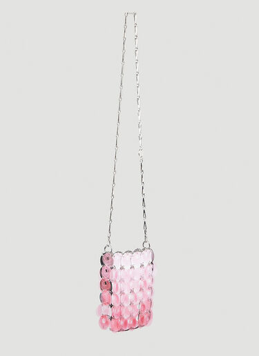 Rabanne Sparkle Mini Shoulder Bag Pink pac0248033