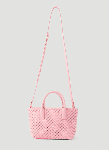 Cabat Mini Tote Bag Bottega Veneta Cabat Mini Tote Bag Pink bov0251015